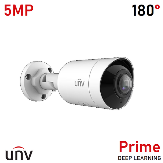 5MP HD Wide Angle Intelligent IR Fixed Bullet Network Camera