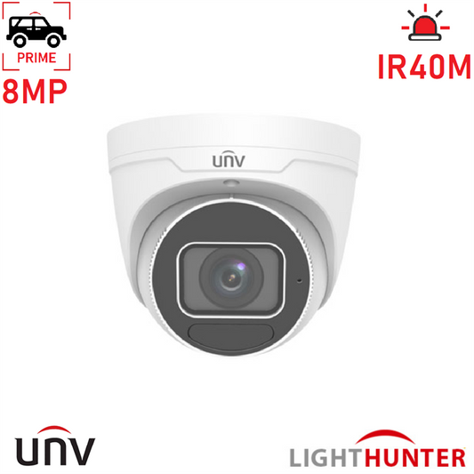8MP HD Intelligent LightHunter IR VF Eyeball Network Camera